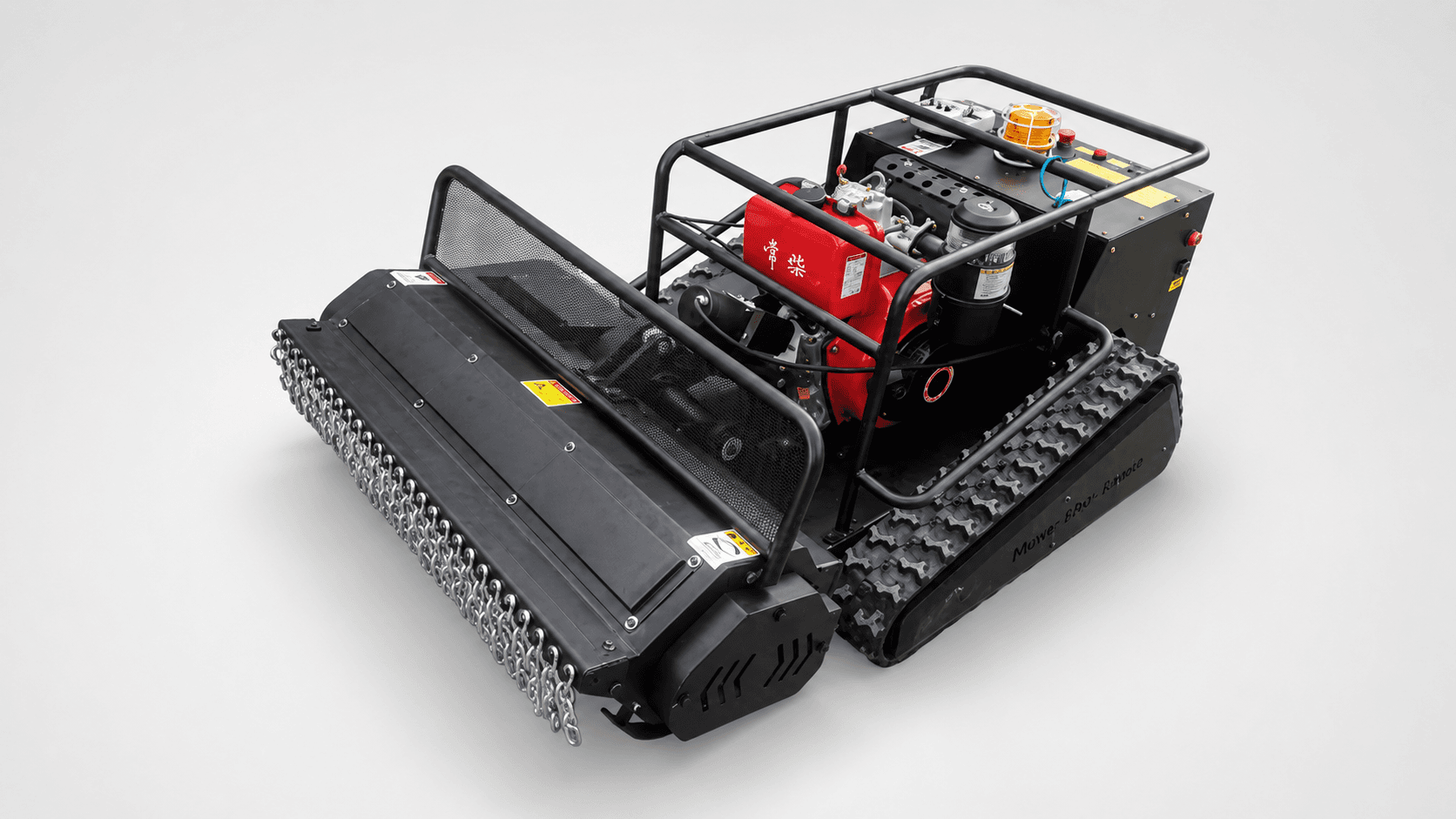 800 Remote-Controlled Grass Shredder - image 1